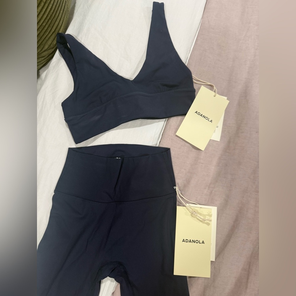 Adanola Navy Blue Ultimate Leggings and Top